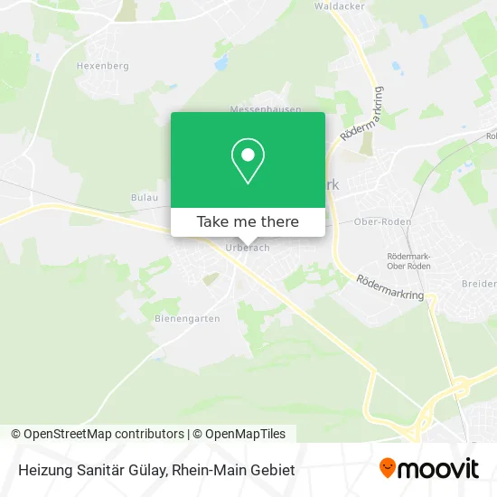 Карта Heizung Sanitär Gülay