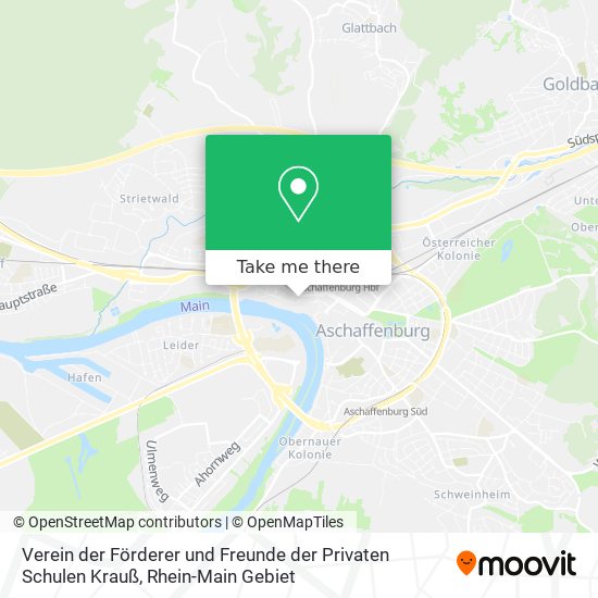 Verein der Förderer und Freunde der Privaten Schulen Krauß map