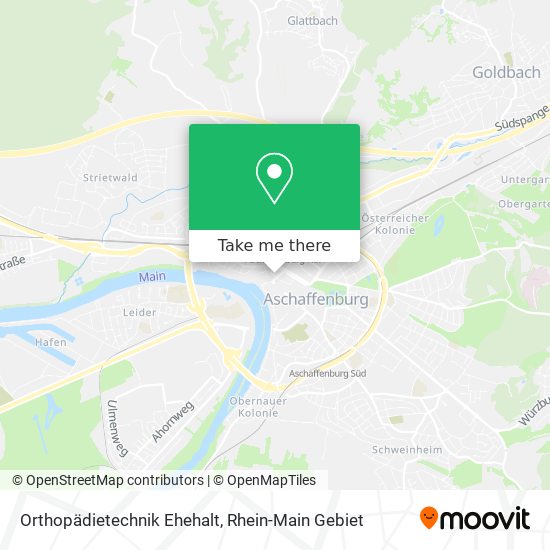 Orthopädietechnik Ehehalt map