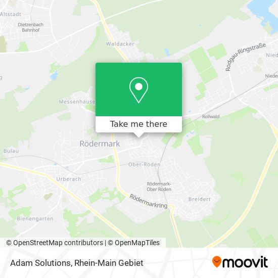 Adam Solutions map