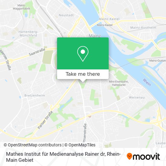 Mathes Institut für Medienanalyse Rainer dr map