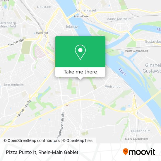Pizza Punto It map