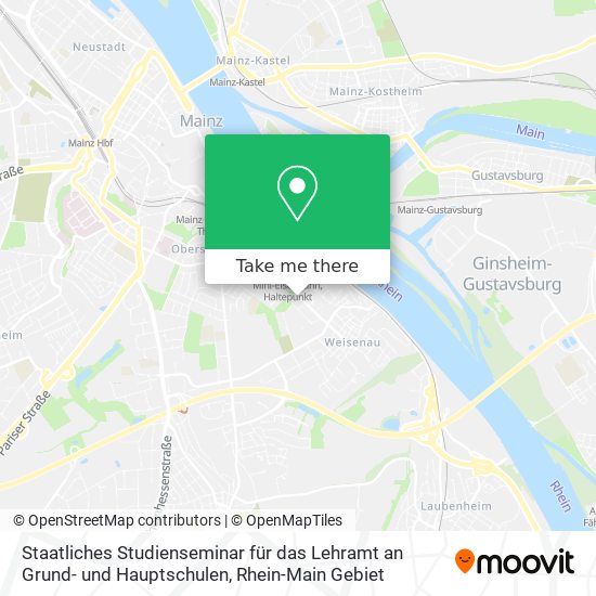 Staatliches Studienseminar für das Lehramt an Grund- und Hauptschulen map