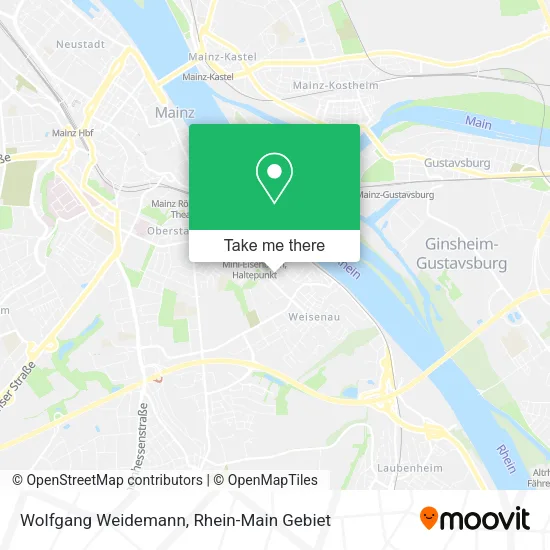 Карта Wolfgang Weidemann