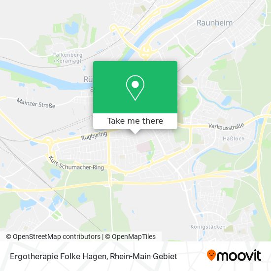 Ergotherapie Folke Hagen map