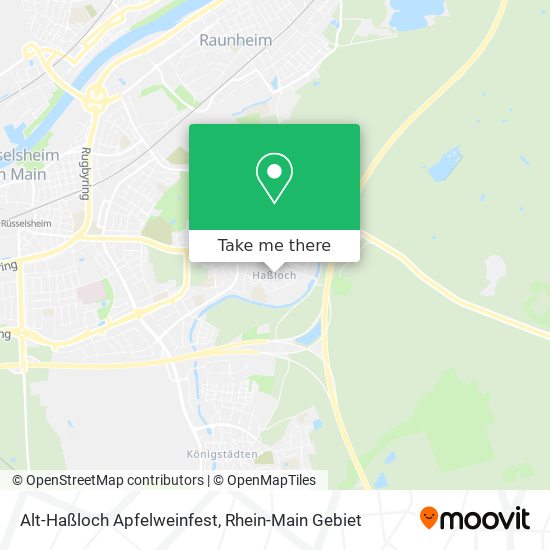 Alt-Haßloch Apfelweinfest map