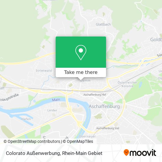 Colorato Außenwerbung map