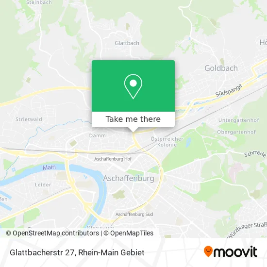 Карта Glattbacherstr 27