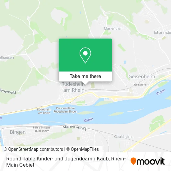 Карта Round Table Kinder- und Jugendcamp Kaub