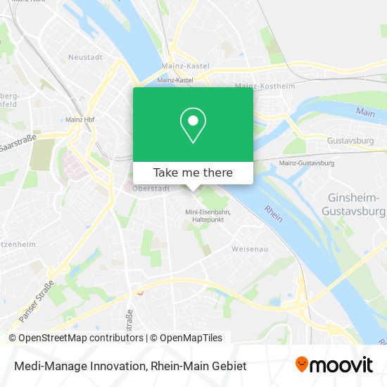 Medi-Manage Innovation map