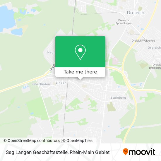 Ssg Langen Geschäftsstelle map