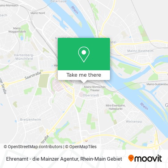 Ehrenamt - die Mainzer Agentur map