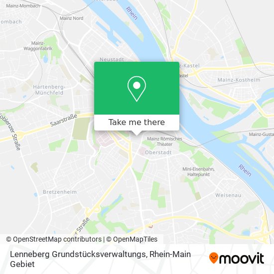 Lenneberg Grundstücksverwaltungs map