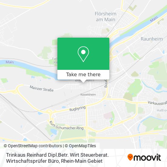 Trinkaus Reinhard Dipl.Betr. Wirt Steuerberat. Wirtschaftsprüfer Büro map