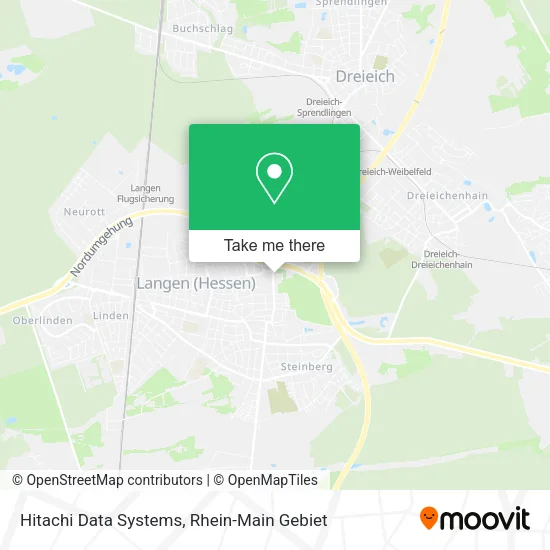 Карта Hitachi Data Systems