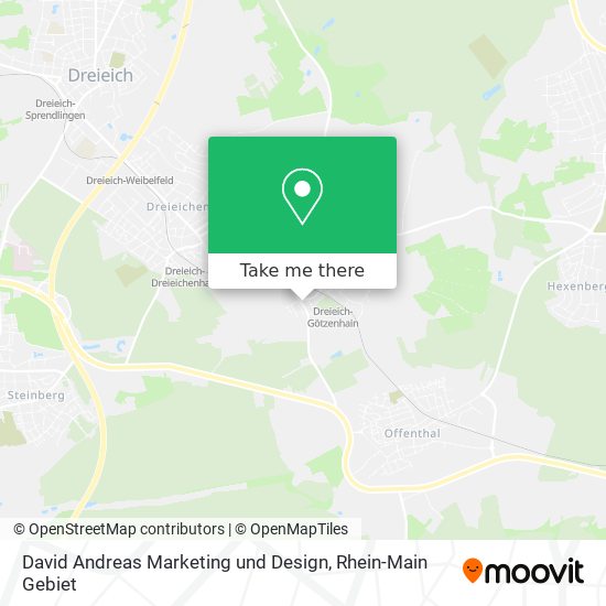 Карта David Andreas Marketing und Design