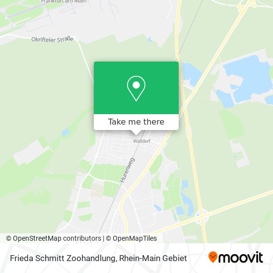 Карта Frieda Schmitt Zoohandlung