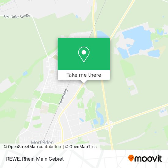 REWE map