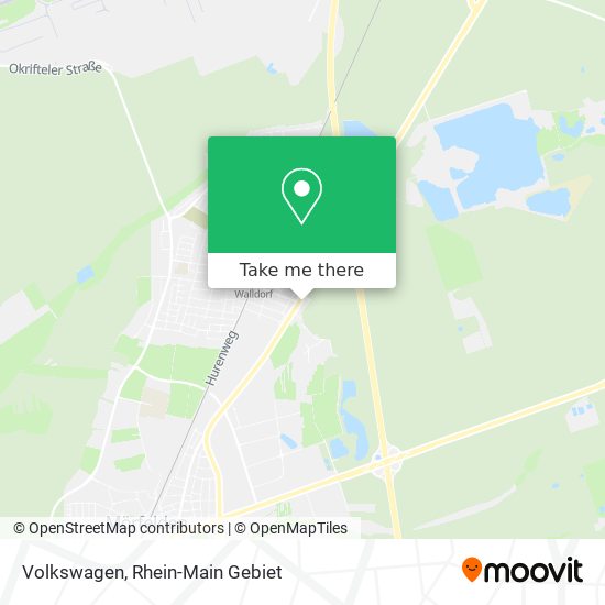 Volkswagen map