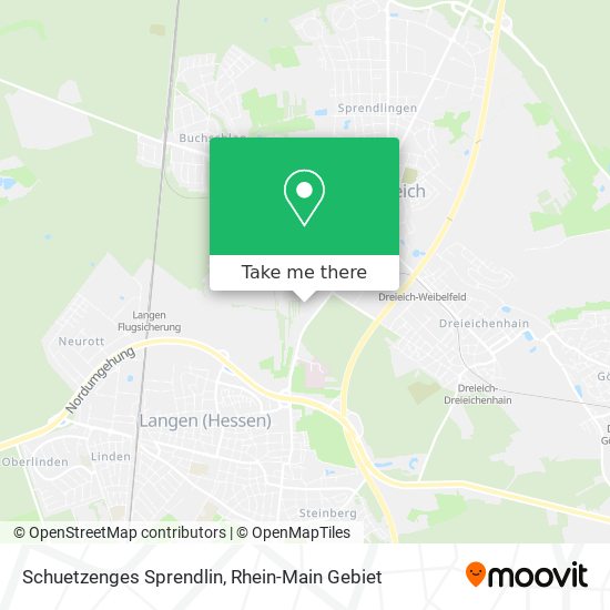 Schuetzenges Sprendlin map