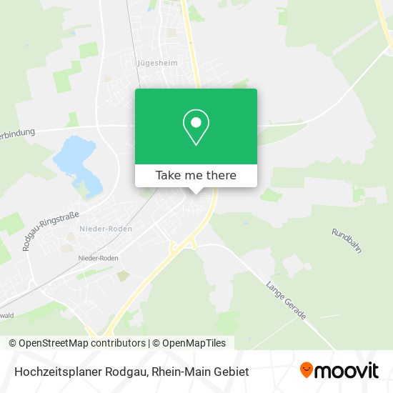 Карта Hochzeitsplaner Rodgau