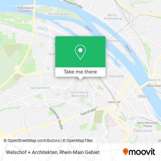 Welschof + Architekten map