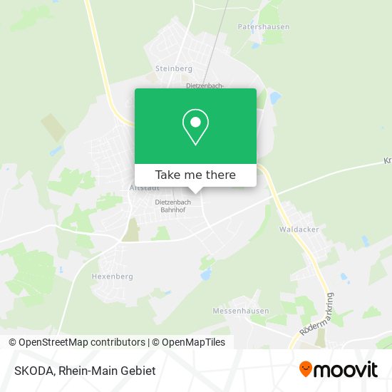 SKODA map