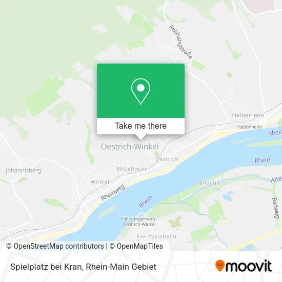 Карта Spielplatz bei Kran