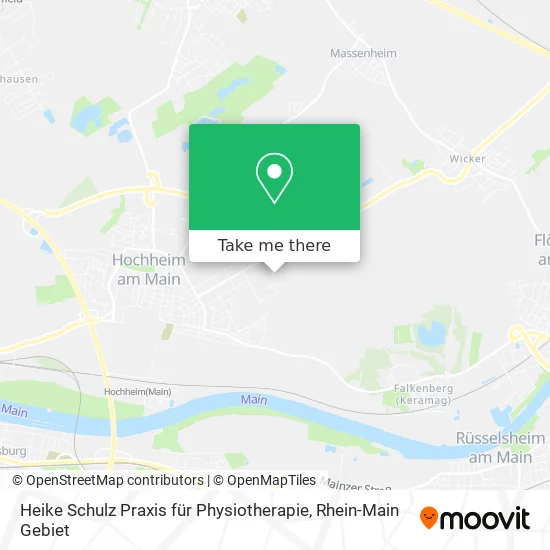 Карта Heike Schulz Praxis für Physiotherapie