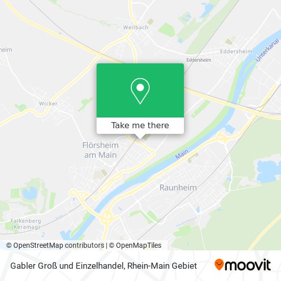 Gabler Groß und Einzelhandel map