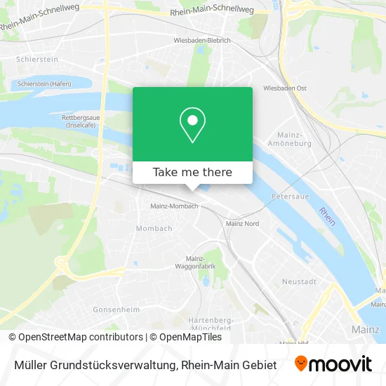 Карта Müller Grundstücksverwaltung