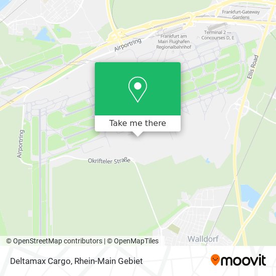 Deltamax Cargo map
