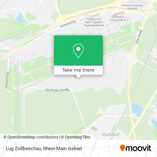 Lug Zollbeschau map