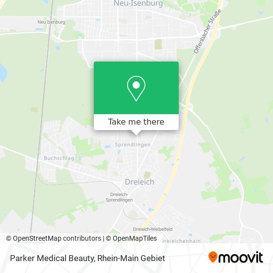 Parker Medical Beauty map