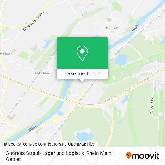 Карта Andreas Straub Lager und Logistik