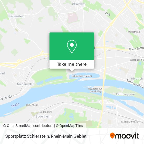 Sportplatz Schierstein map