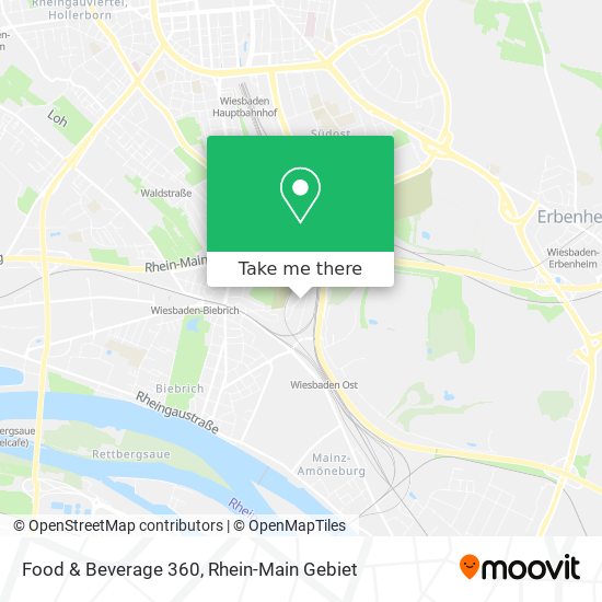 Food & Beverage 360 map