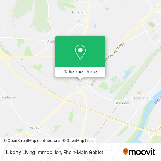 Liberty Living Immobilien map