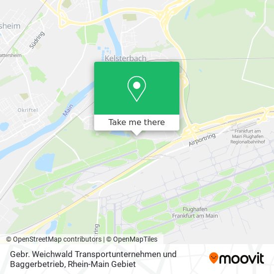 Gebr. Weichwald Transportunternehmen und Baggerbetrieb map