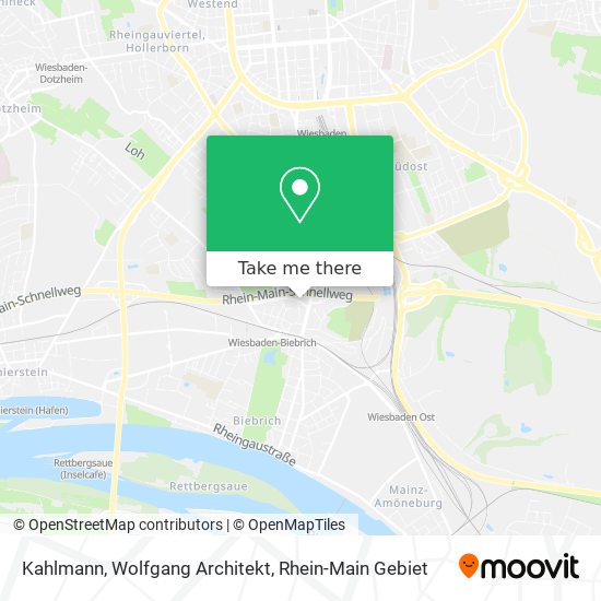Kahlmann, Wolfgang Architekt map
