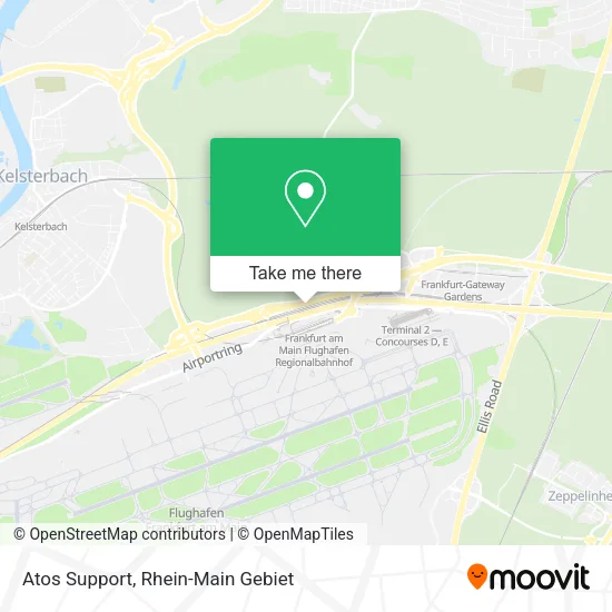Карта Atos Support