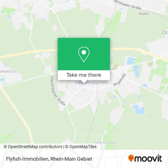Flyfish-Immobilien map