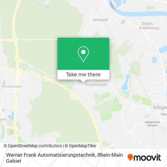 Карта Werner Frank Automatisierungstechnik