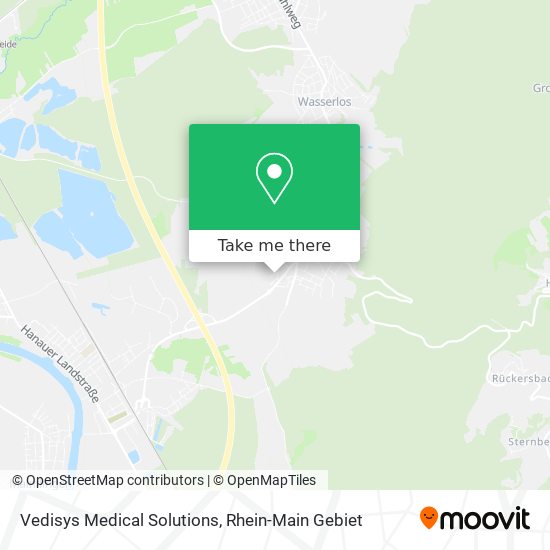 Vedisys Medical Solutions map