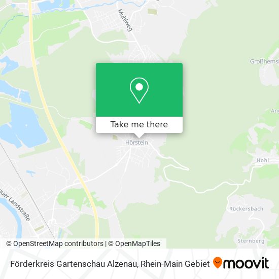 Карта Förderkreis Gartenschau Alzenau