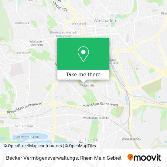 Карта Becker Vermögensverwaltungs