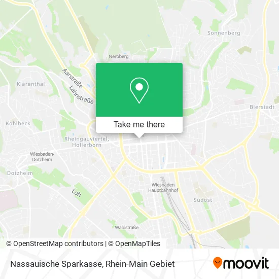 Карта Nassauische Sparkasse