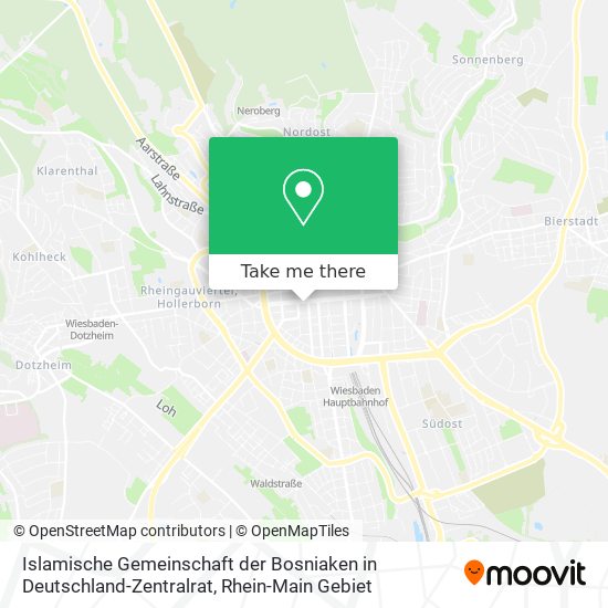 Islamische Gemeinschaft der Bosniaken in Deutschland-Zentralrat map