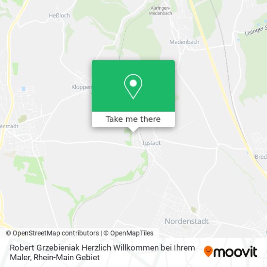 Robert Grzebieniak Herzlich Willkommen bei Ihrem Maler map