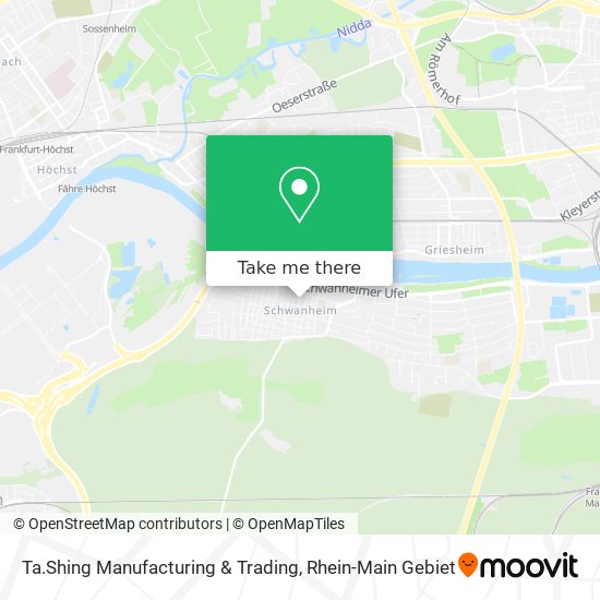 Ta.Shing Manufacturing & Trading map